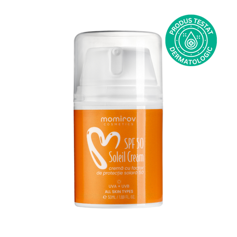 Cremă Soleil cu factor de protecție solară SPF 50, 50 ml