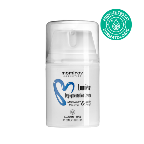 Cremă depigmentantă Lumière cu Melavoid și acid kojic pentru pete maronii, 50 ml