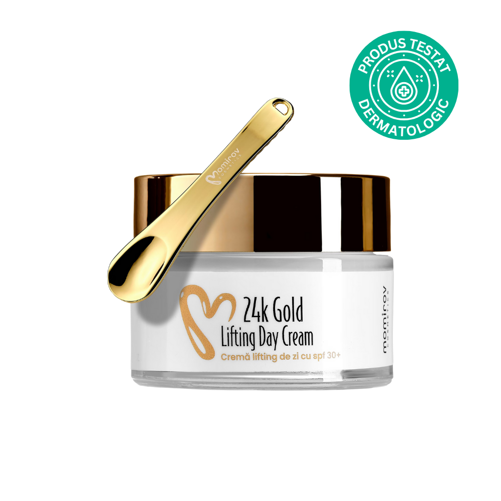 Cremă lifting de zi 24K cu aur și SPF 30, 50 ml