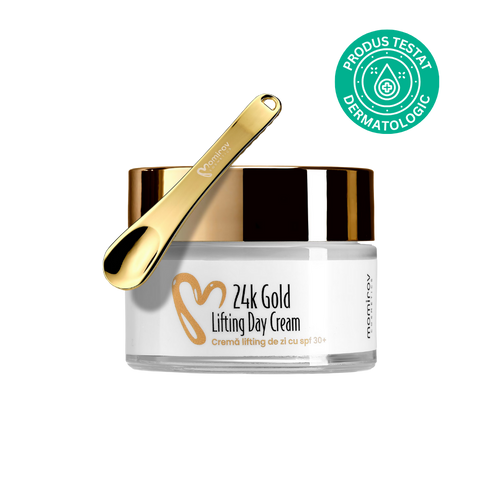 Cremă lifting de zi 24K cu aur și SPF 30, 50 ml