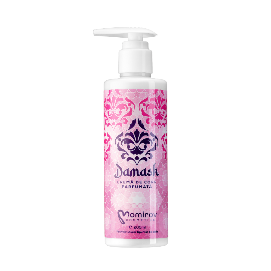 Cremă de corp parfumată Damask, 200 ml