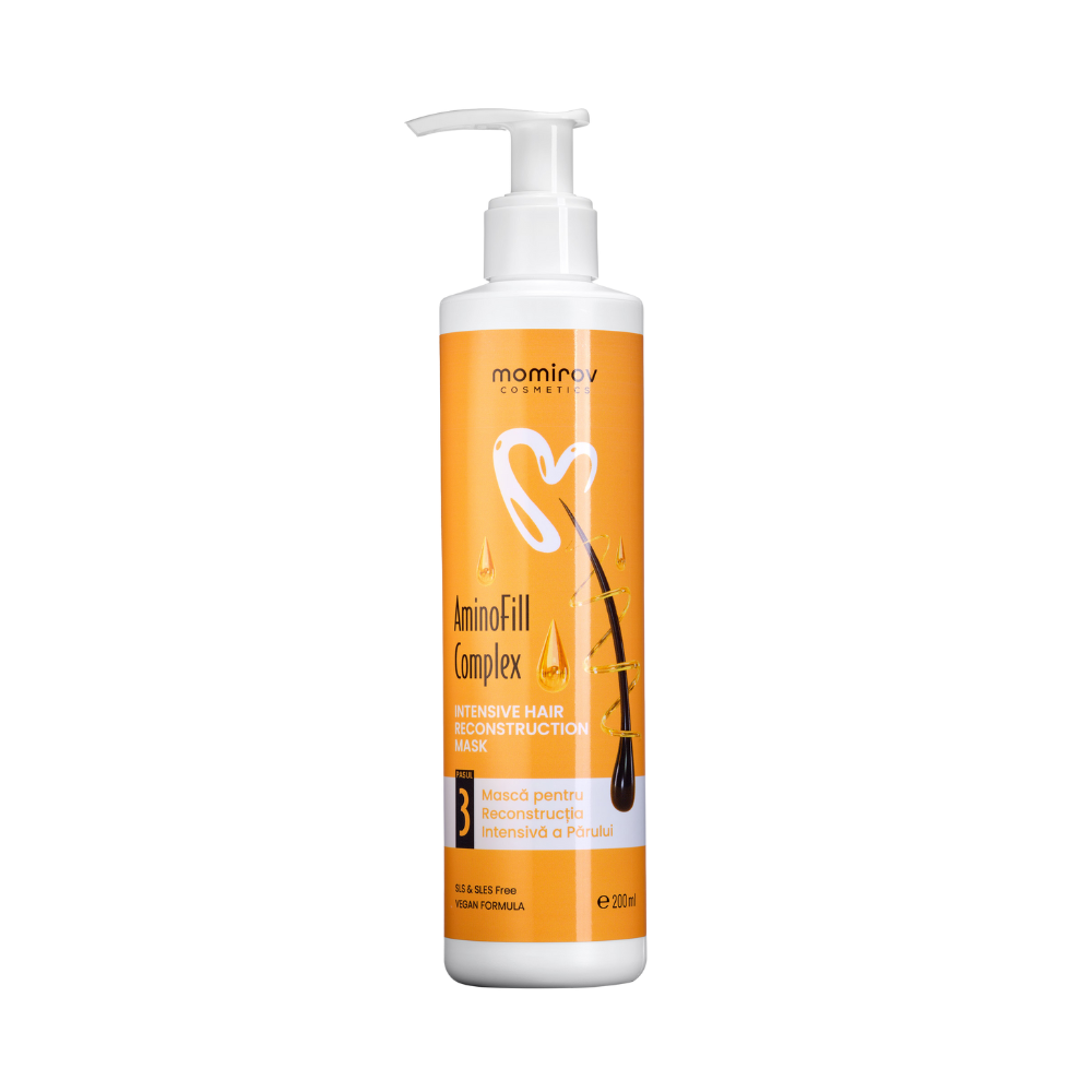 Mască Aminofill Complex pentru reconstrucția intensivă a părului, 200 ml