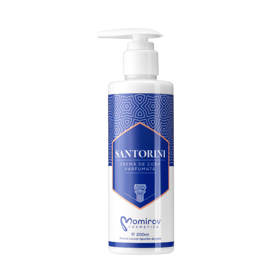 Cremă de corp parfumată Santorini, 200 ml