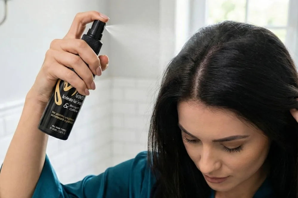 Serum pentru creșterea rapidă a părului cu Baicapil și cofeină, 100 ml