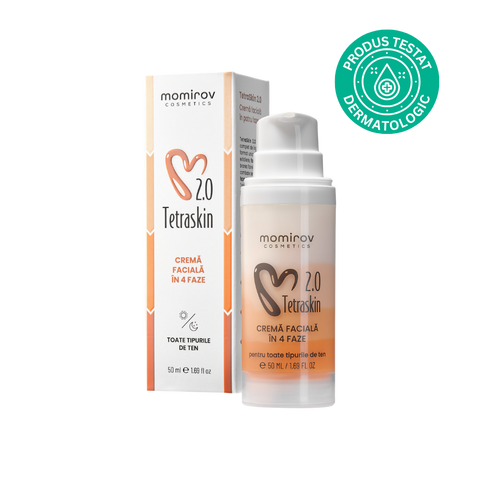 TetraSkin 2.0 Cremă facială în 4 faze, 50 ml