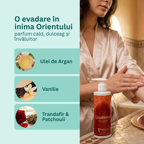 Cremă de corp parfumată Casablanca, 200 ml