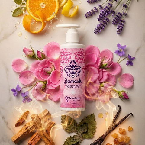 Cremă de corp parfumată Damask, 200 ml