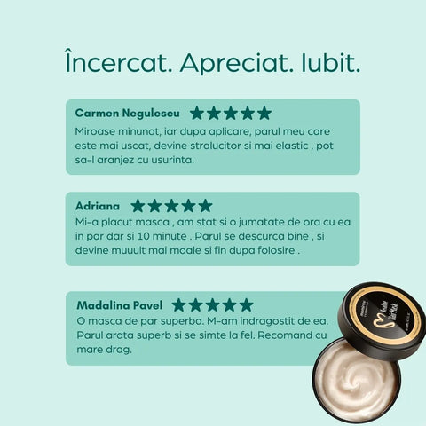 Mască reparatoare pentru păr Keraline, 200 ml