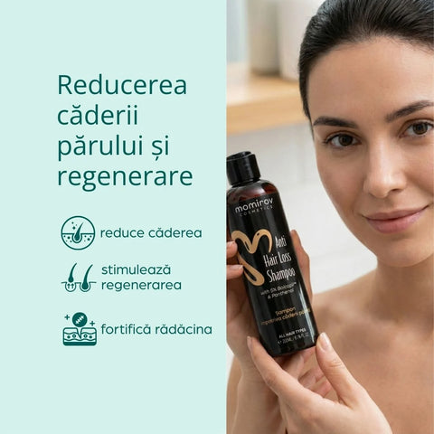 Șampon împotriva căderii părului cu 5% Baicapil și Pantenol, 200 ml