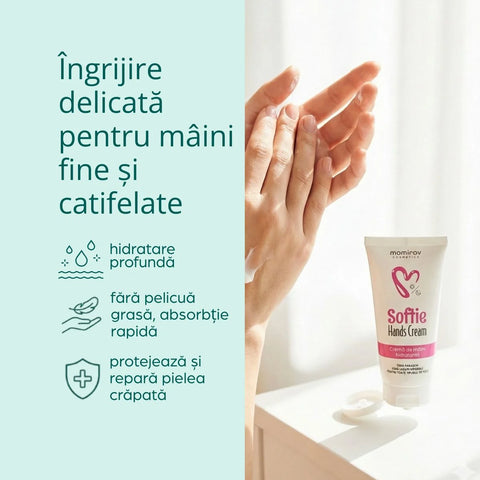 Softie Cremă hidratantă de mâini, 100 ml