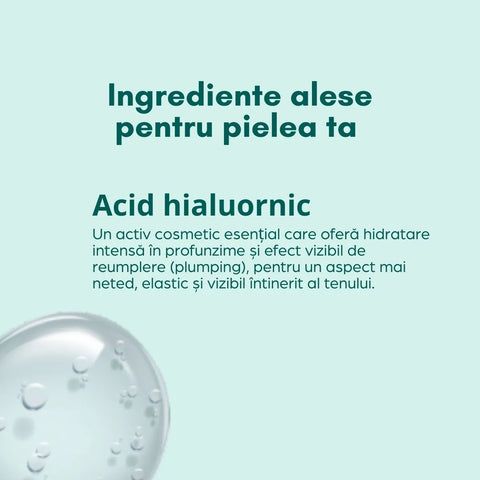 Spumă de curățare cu perie inclusă și acid hialuronic, 150 ml